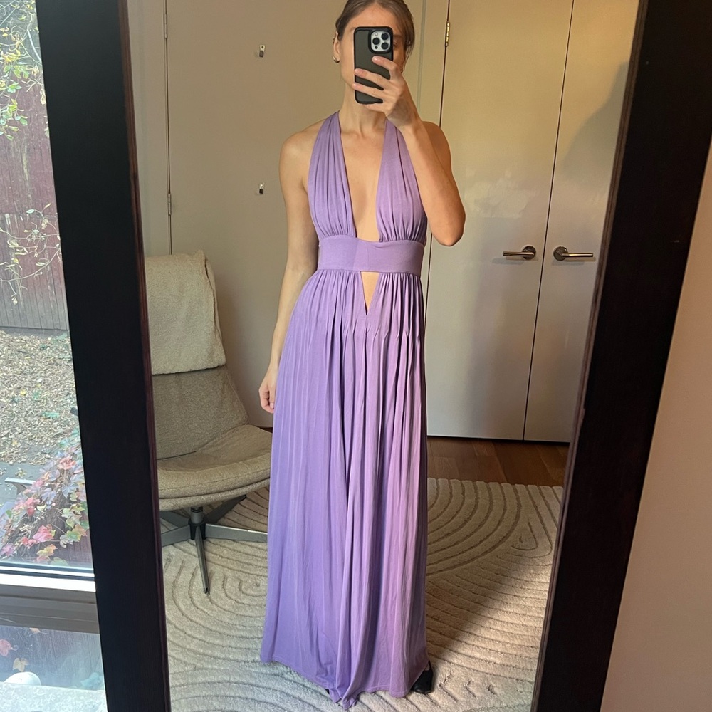 Purple Maxi Dress